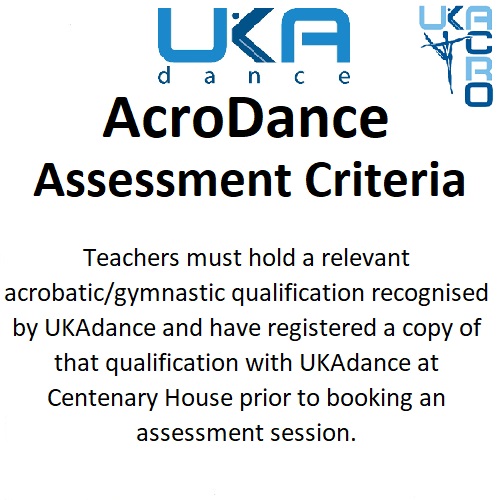 AcroDance Medals Syllabus